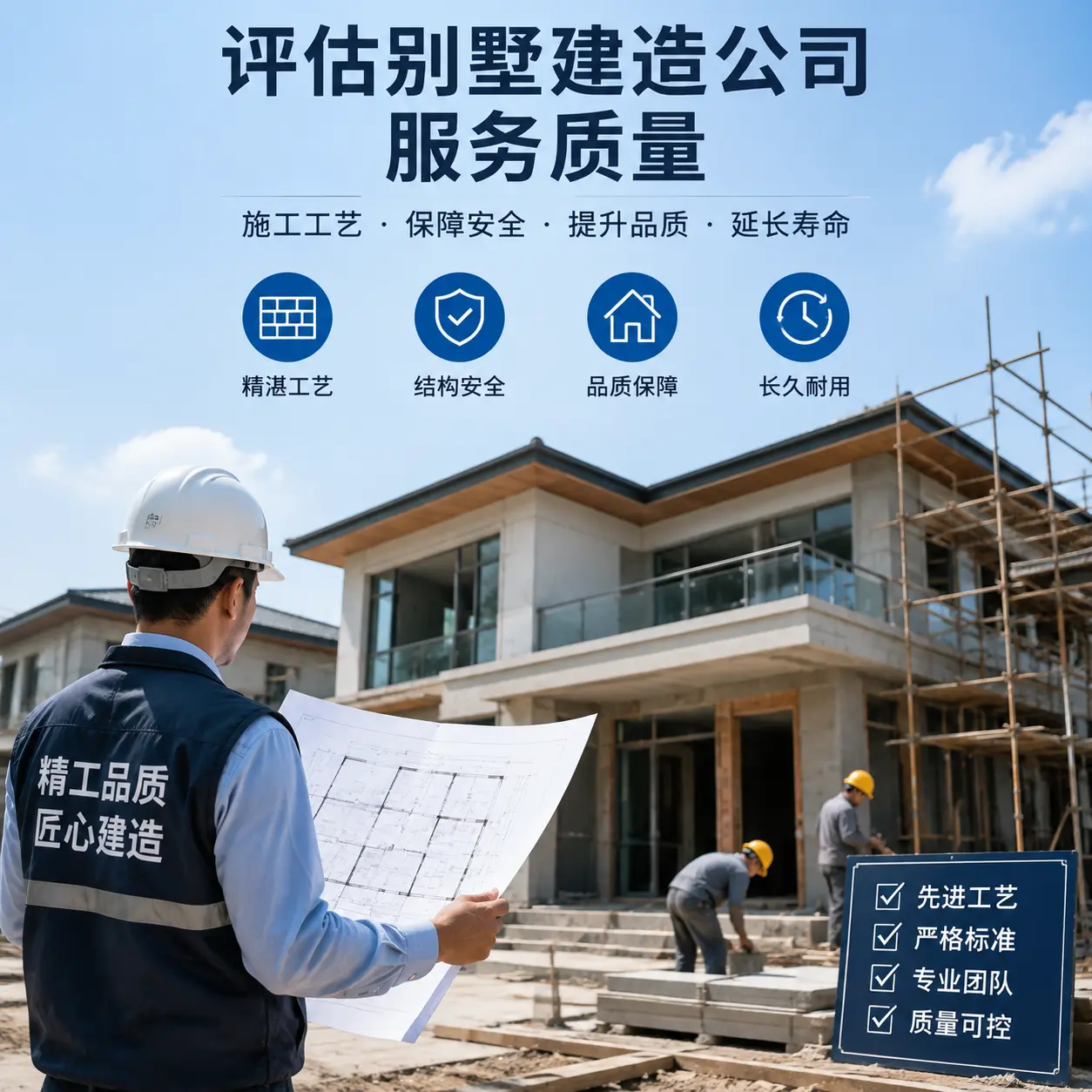 如何评估 镇宁 别墅建造公司的服务质量?