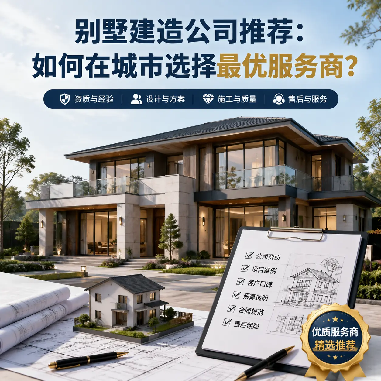别墅建造公司推荐：如何在 镇宁 选择最优服务商？