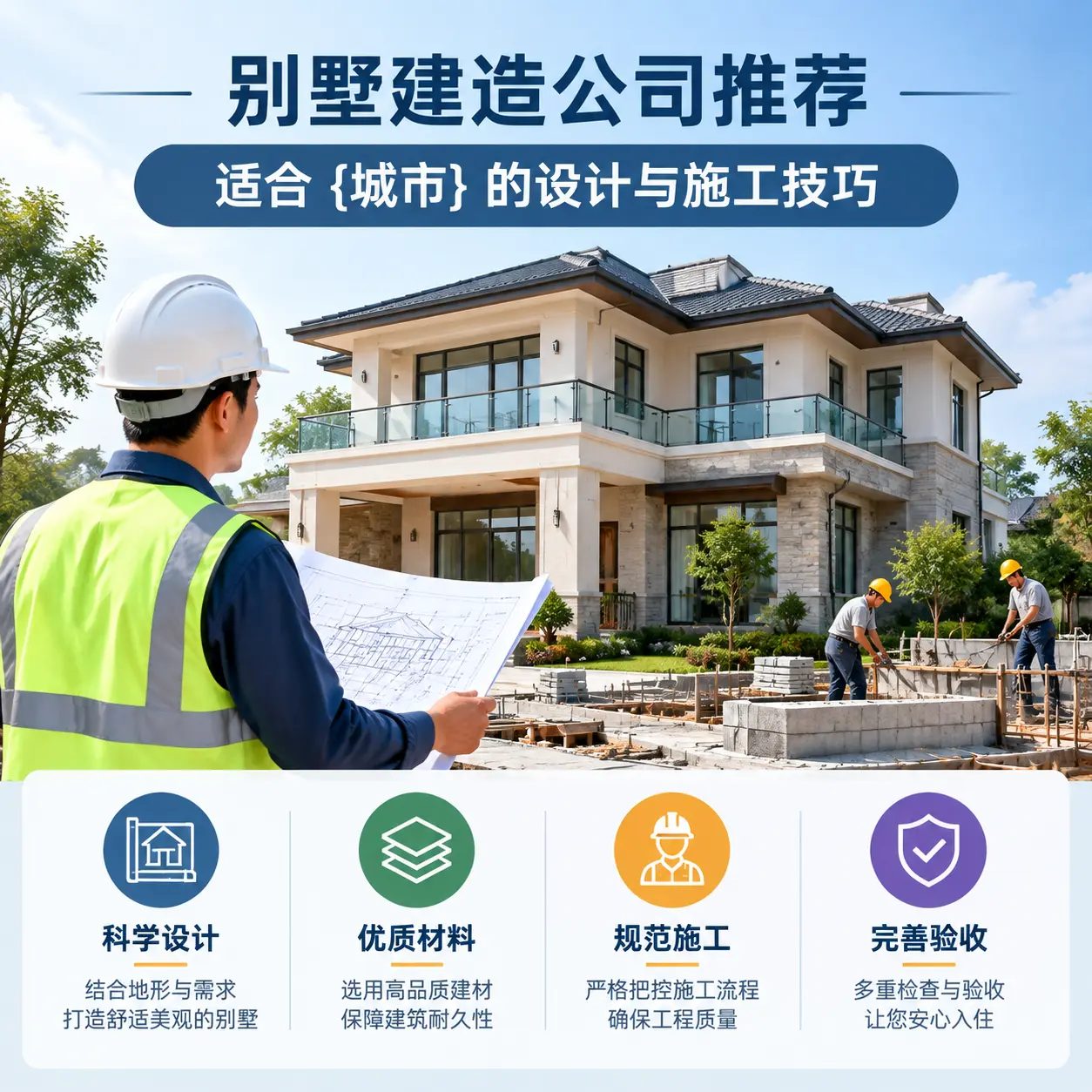 别墅建造公司推荐:适合 镇宁 的设计与施工技巧