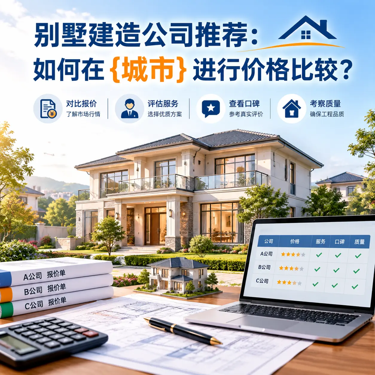 别墅建造公司推荐:如何在 镇宁 进行价格比较?