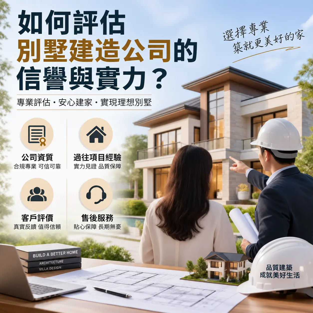 如何评估 镇宁 别墅建造公司的信誉与实力?