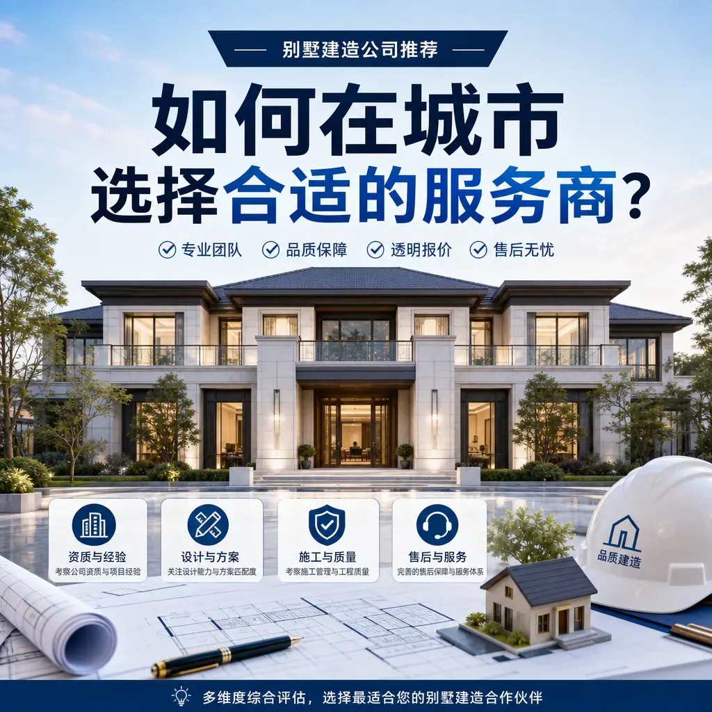 别墅建造公司推荐:如何在 镇宁 选择合适的服务商?