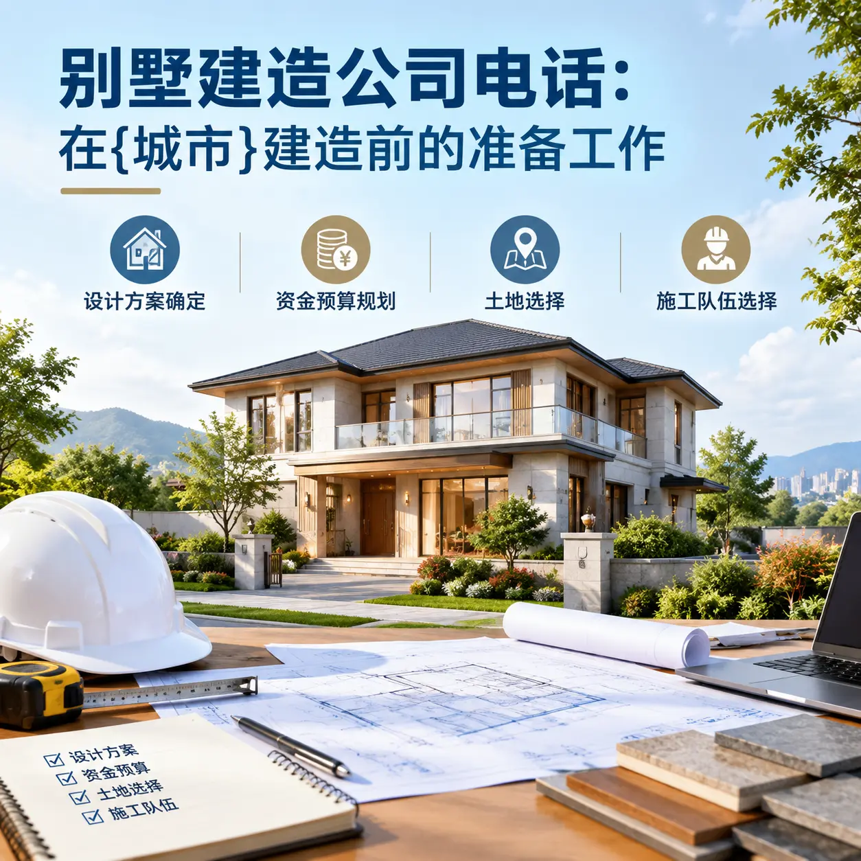 别墅建造公司电话:在镇宁建造前的准备工作