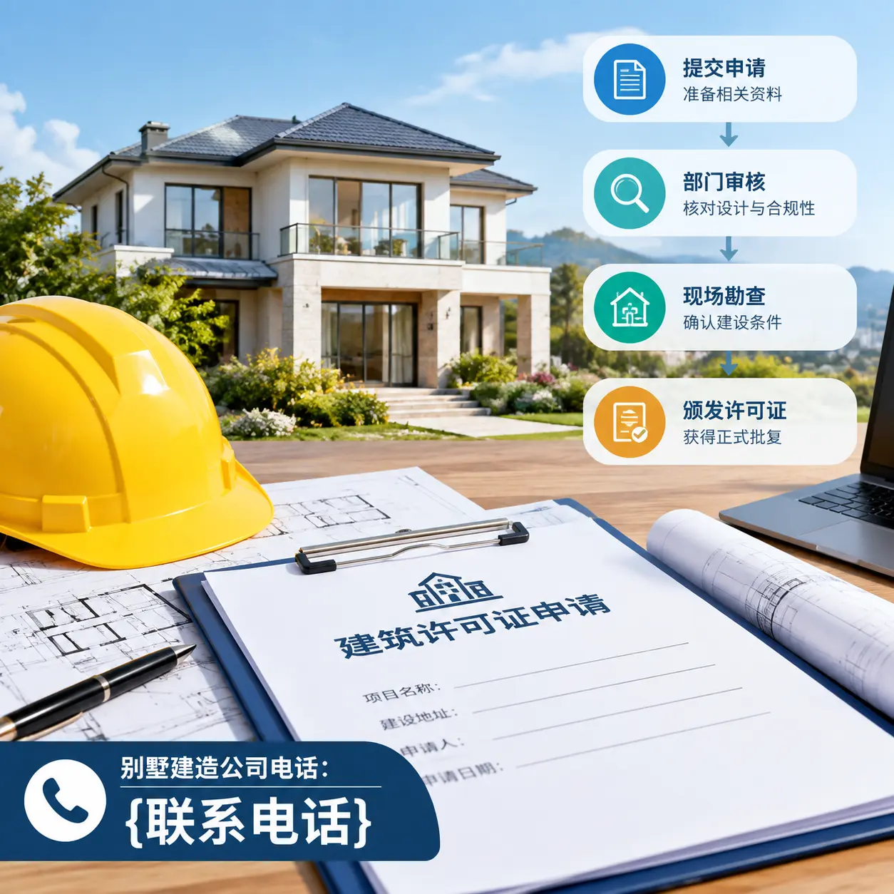别墅建造公司电话:在镇宁建造前的准备工作