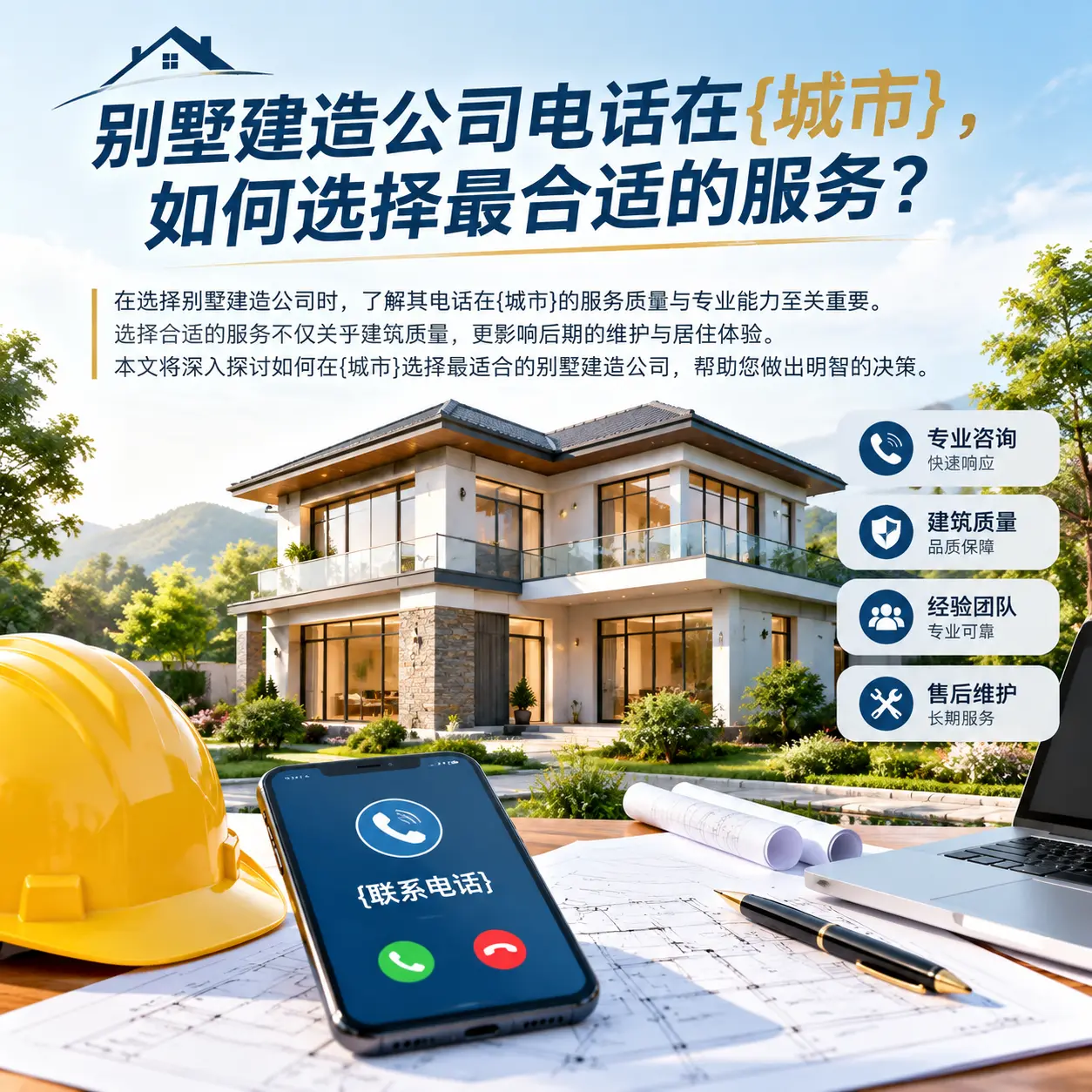 别墅建造公司电话在镇宁，如何选择最合适的服务？