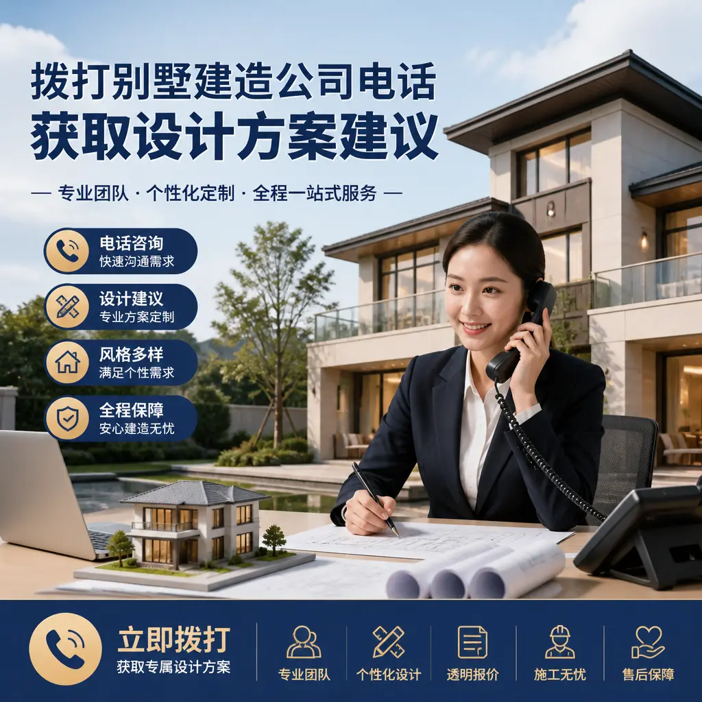 拨打镇宁别墅建造公司电话，获取设计方案建议