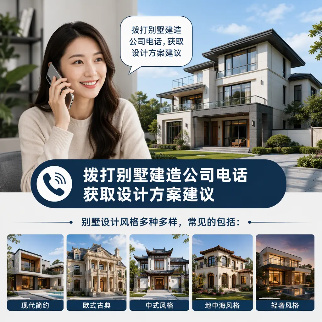 拨打镇宁别墅建造公司电话，获取设计方案建议