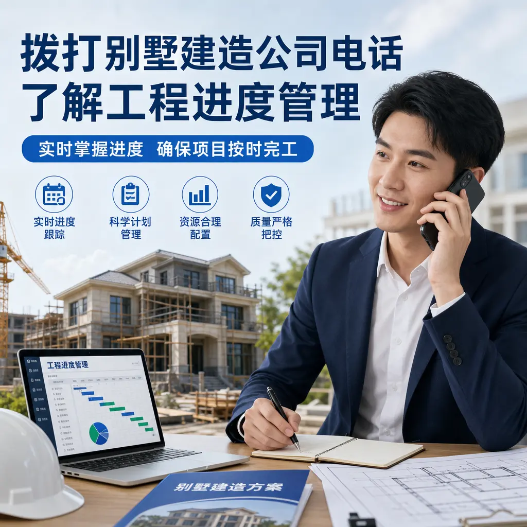 拨打镇宁别墅建造公司电话，了解工程进度管理