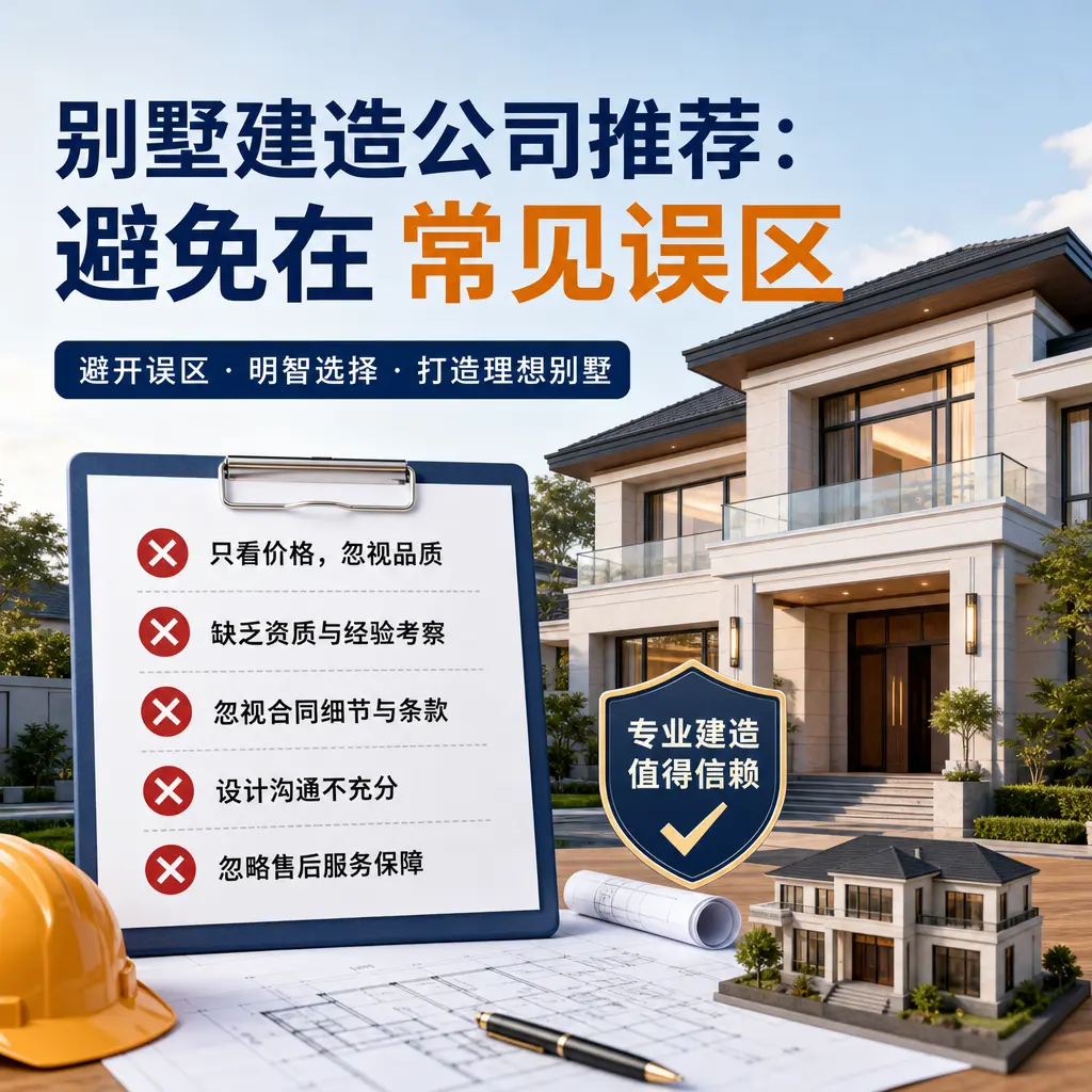 别墅建造公司推荐：避免在 镇宁 的常见误区